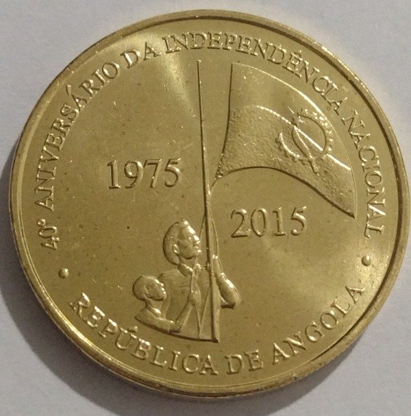 Producto - Angola 100 kwanzas 2015. 40 años independencia. Km# 113