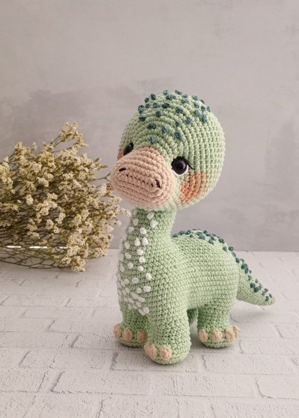 Producto - Clemente Brontosaurio - Guía de tejido - 0