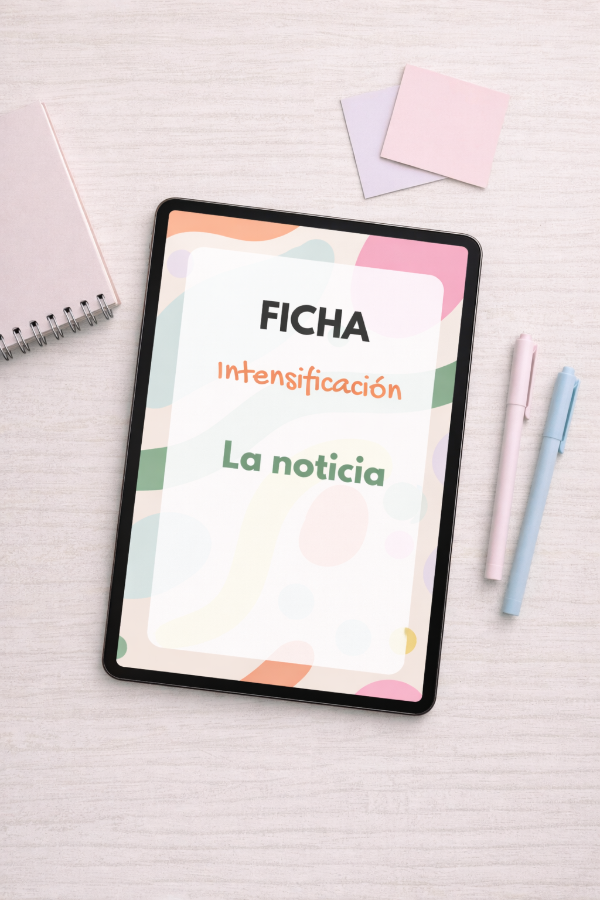 Producto - La noticia-intensificación