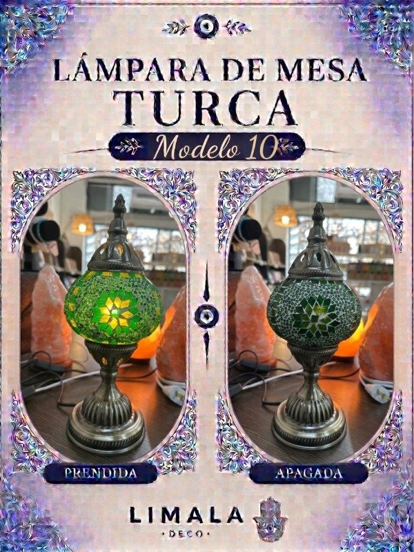 Producto - LAMPARAS TURCAS - 10