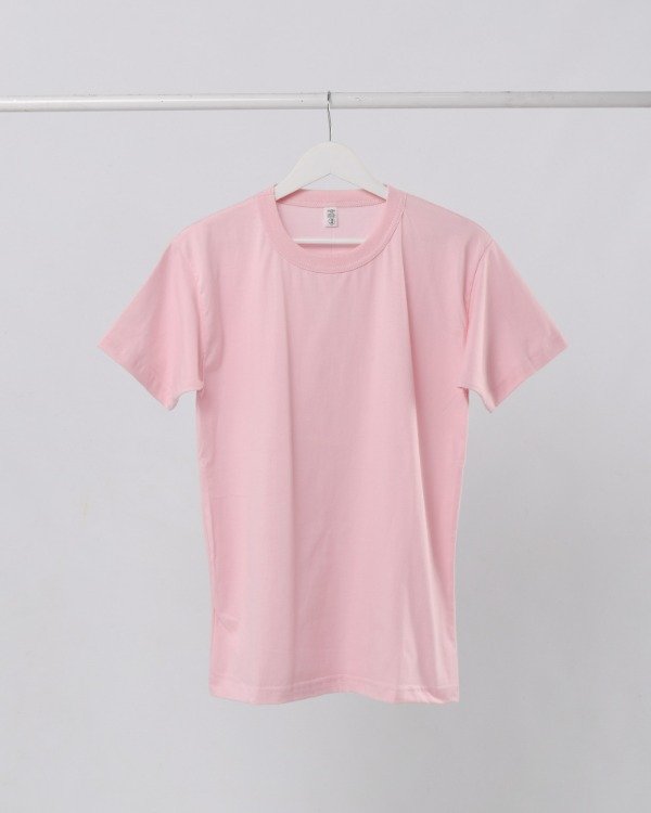 Producto - Remera basica lisa Rosa BB