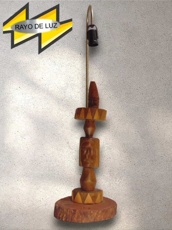 Producto - #LO5061 Lámpara totem madera