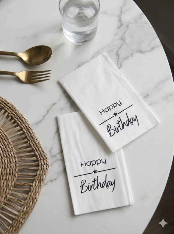 Producto - Pack x12 servilletas happy birthday