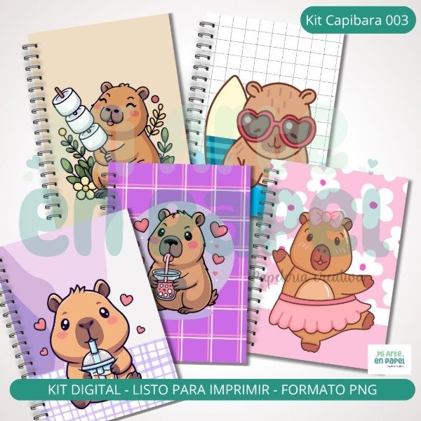 Producto - Kit Tapas Capybara 003
