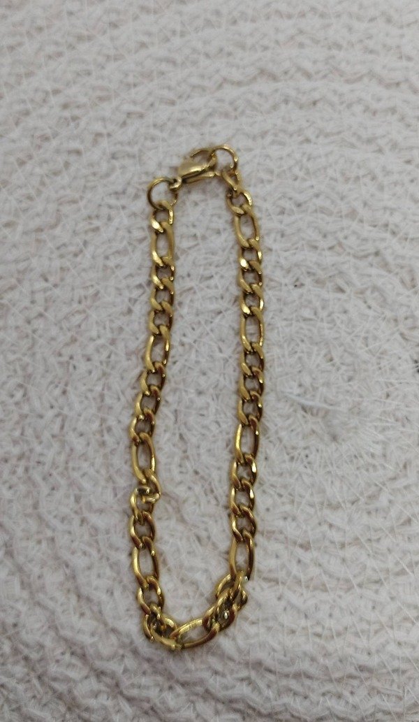 Producto - Pulsera Figaro dorado
