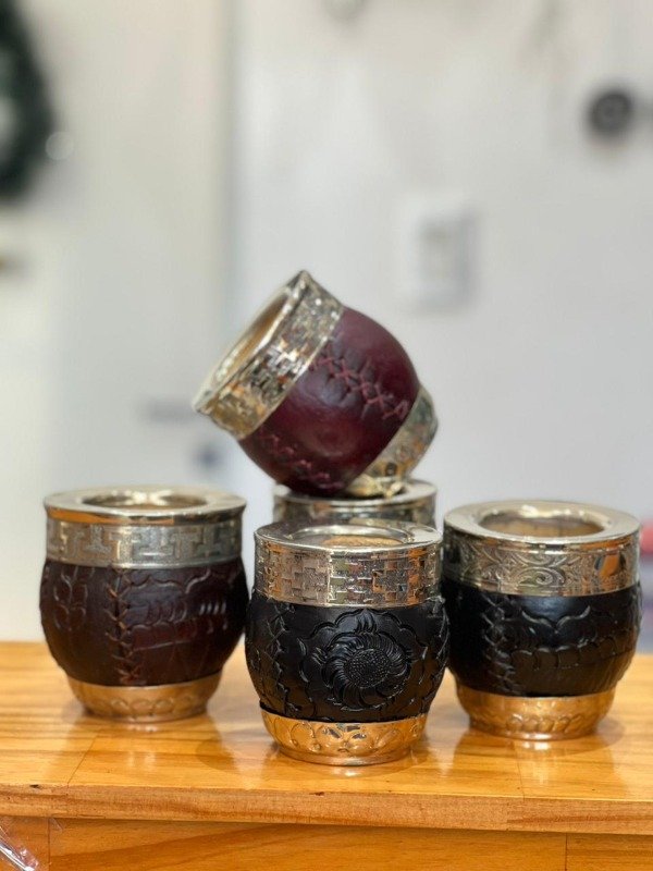 Producto - imperial ROMA, cuero dibujado, virola de alpaca lisa