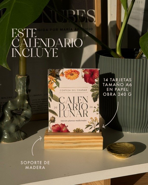 Producto - Calendario Lunar 2026 - Corteza del Chañar - 1