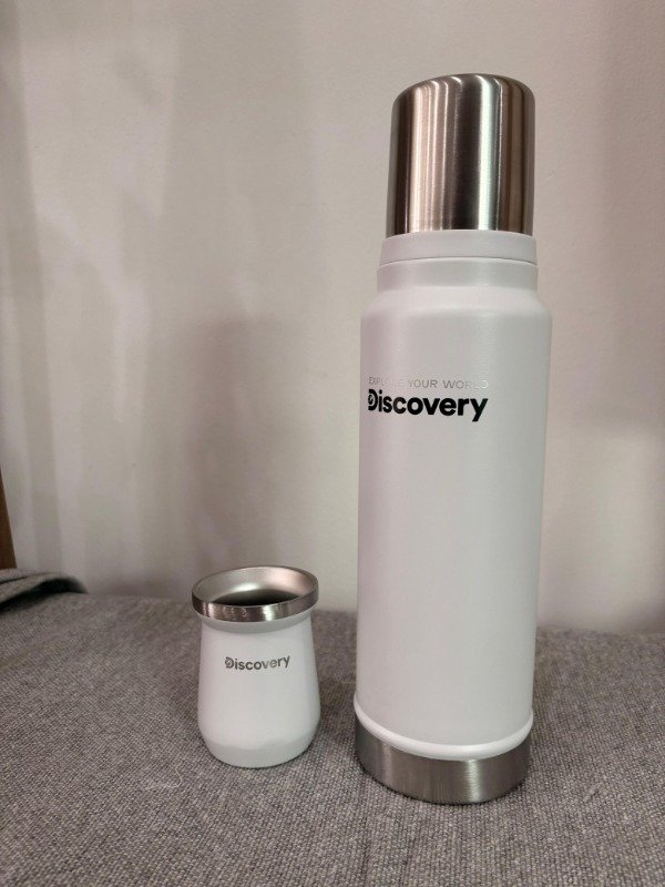 Producto - Termo Discovery blanco 1L