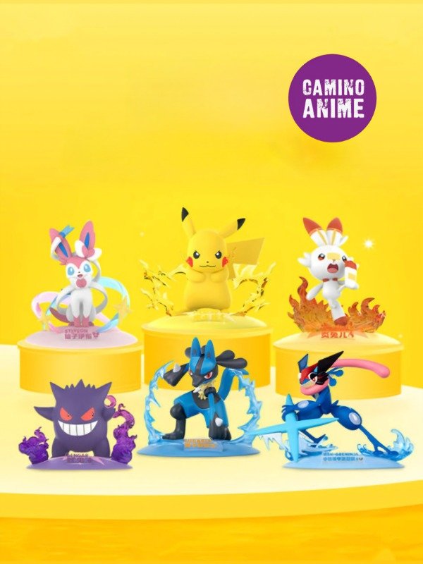 Producto - POKEMON X6 8-10.5CM (4559)