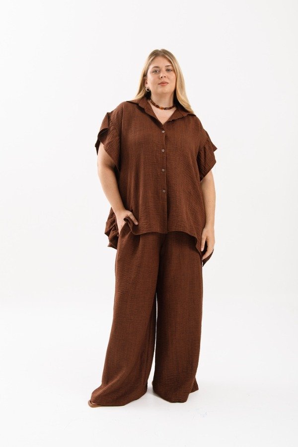 Producto - Conjunto JENGIBRE - lino