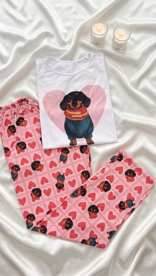 Producto - Pijama Largo Salchi Love
