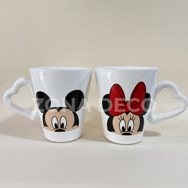 Producto - Set de tazas Minnie y mickey