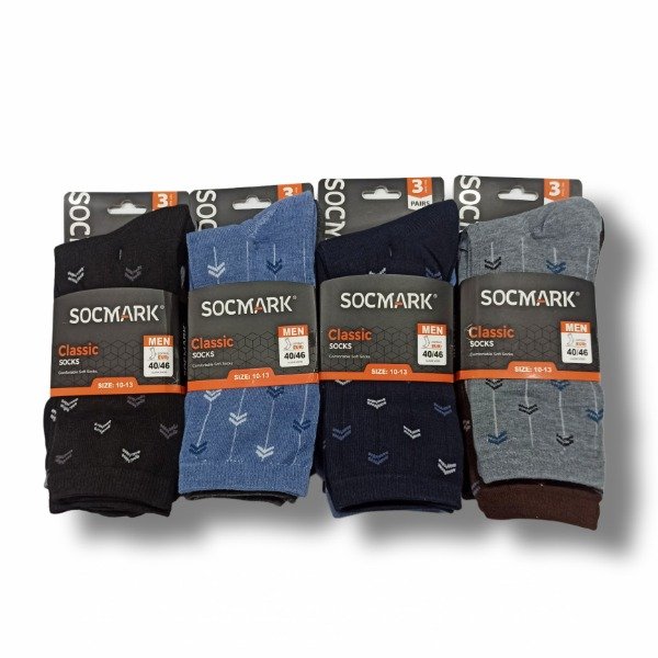 Producto - DOCENA CERRADA - Media Caña socmark Hombre