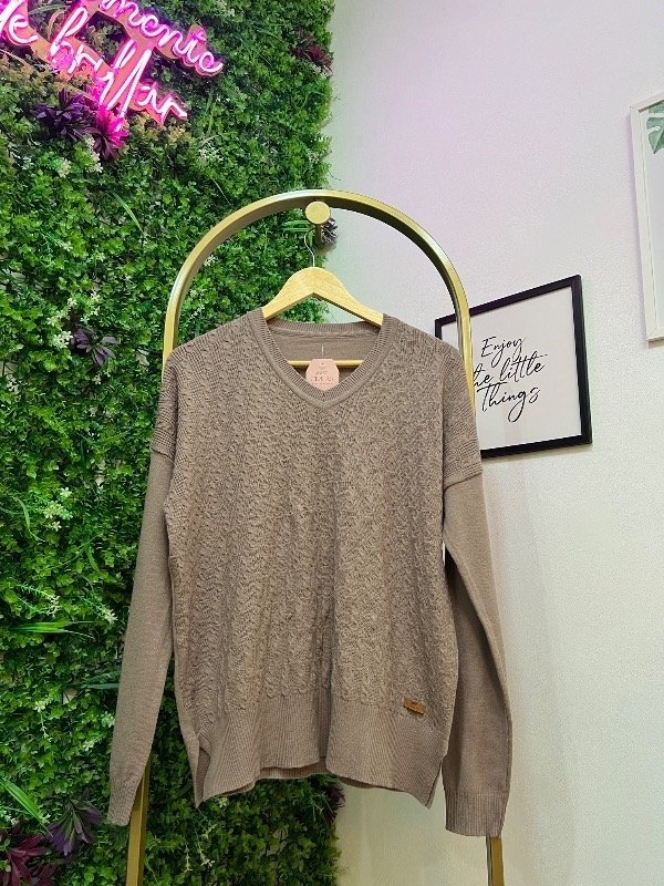 Producto - Sweater Bremer premium "Mía" (Chocolate) 0591