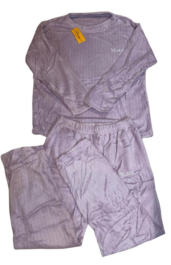 Producto - Pijama Polar Soft Importado Lila