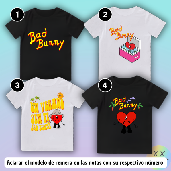 Producto - Baby Tee Bad Bunny #1