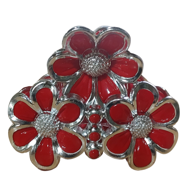 Producto - Broches Para Pelo mujer S/metal Flores Con Strass X unidad - 2