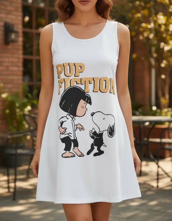 Producto - Vestido Pup Fiction BCO T2