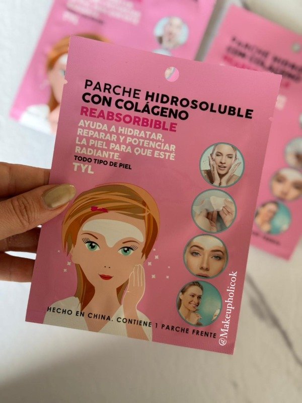 Producto - PARCHE HIDROSOLUBLE CON COLAGENO REABSORBIBLE - TL - 12 UNIDADES