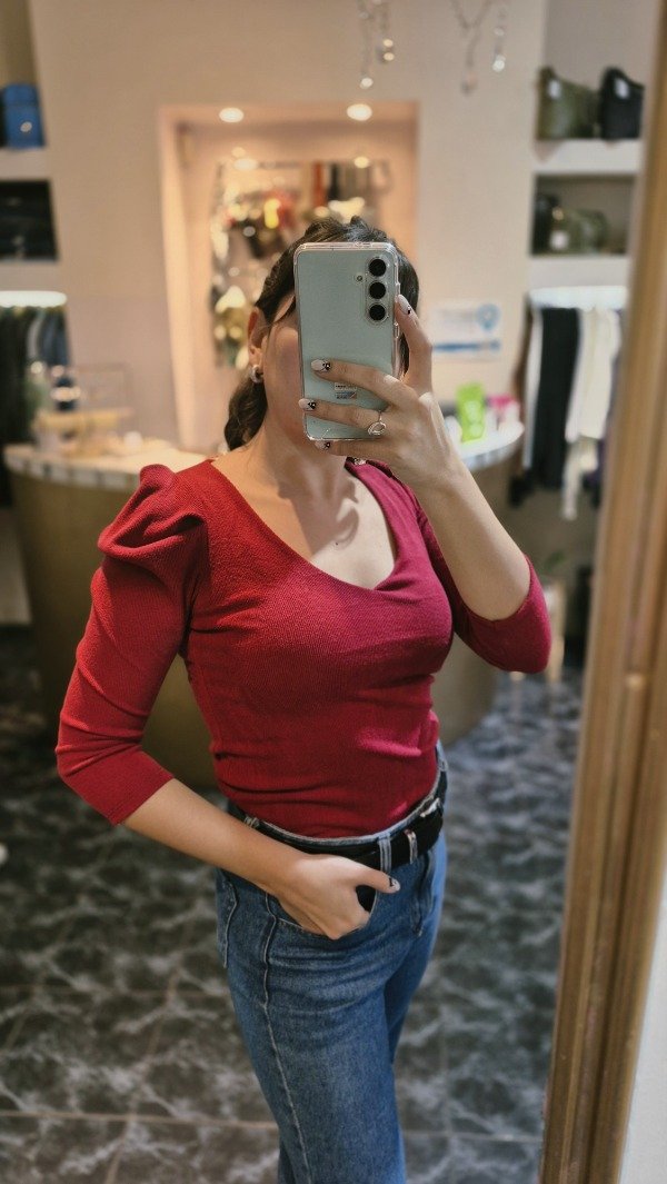 Producto - Remera Patri bordó