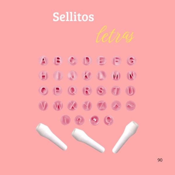 Producto - Sellos de letras y números