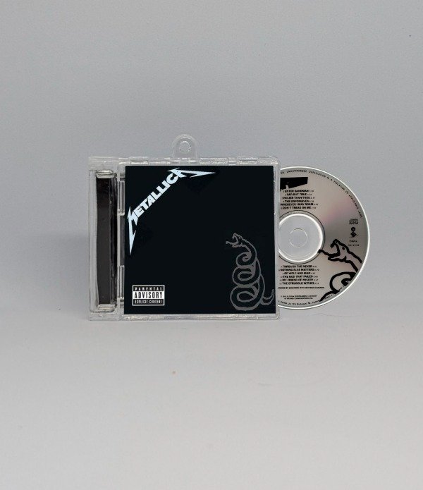 Producto - Metallica (Black Album) - Llavero CD