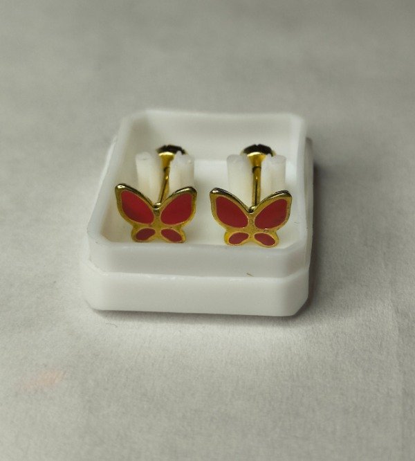 Producto - Abridor dorado mariposa roja