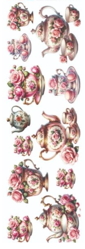 Producto - Láminas Transfer UV TAZAS Y TETERAS