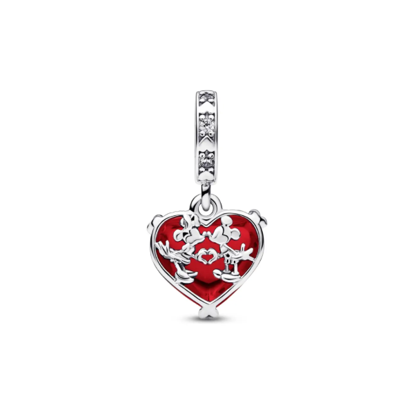 Producto - CHARM PANDORA MICKEY MINNIE CORAZON - 1