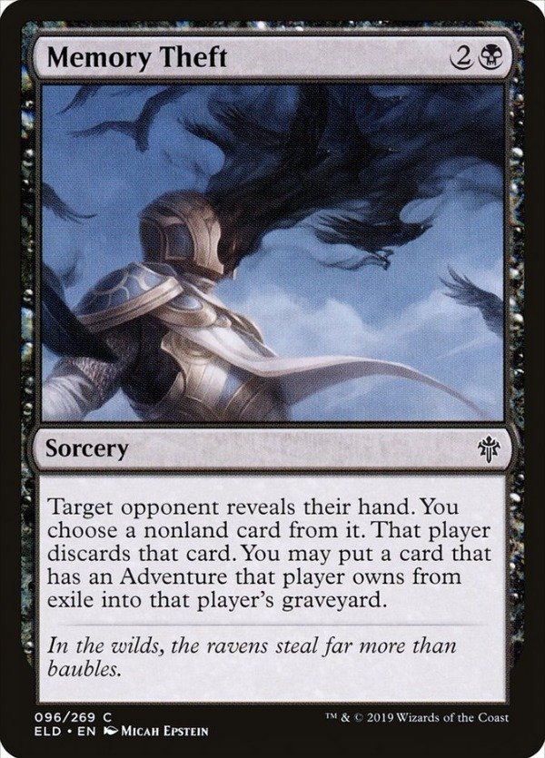 Producto - Memory Theft  Throne of Eldraine