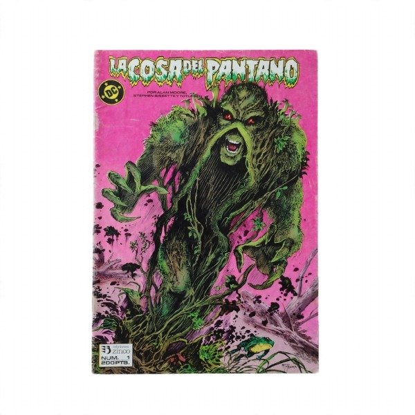 Producto - La Cosa del Pantano #1/Ediciones Zinco (1988)/Alan Moore