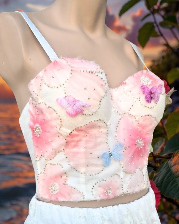 Producto - corset mariposa importado