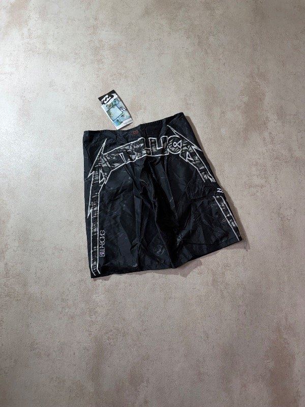 Producto - Malla Surf Billabong Metálica Camo Gris T.44 Replica (Nueva con etiqueta)