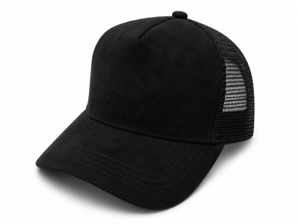 Producto - Trucker gamuzada adulto negro
