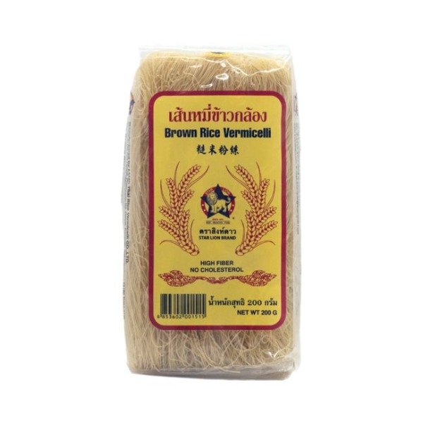 Producto - Fideos de Arroz Integral Vermicelli x 200 gr SIN TACC - Star Lion