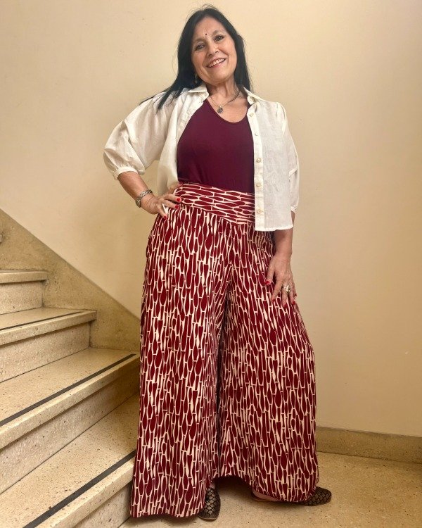 Producto - Pantalón Aurat  Botal Bordó