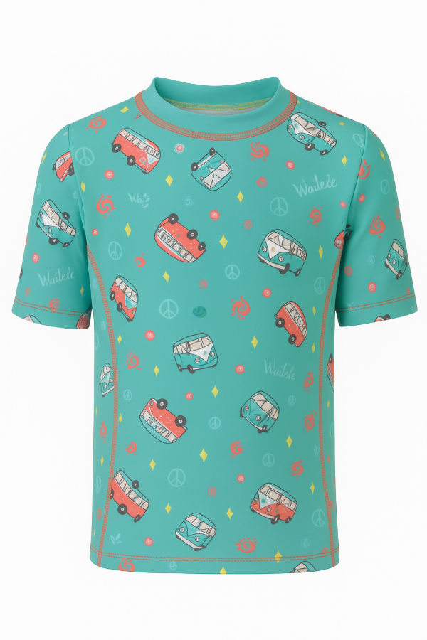 Producto - Remera UV Verde Agua (chicas)