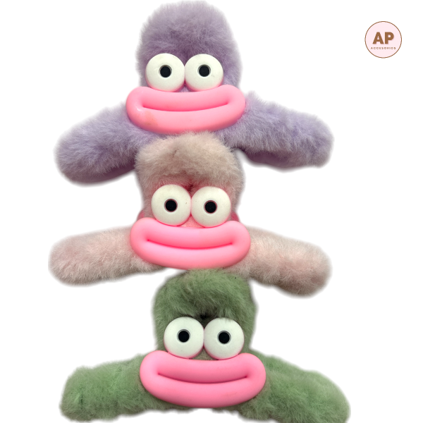 Producto - BROCHE FELPUDO CON CARITA - AC26267