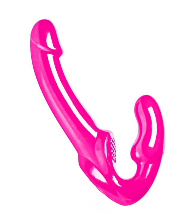 Producto - Strap On Dildo Doble Penetración Color Fucsia