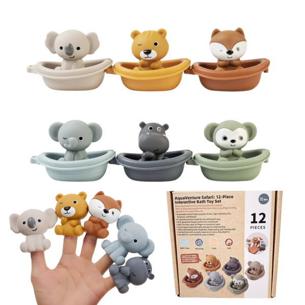 Producto - NT-125 SET DIDACTICO DE BARCOS CON TÍTERES DE DEDO