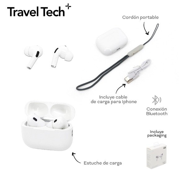 Producto - AURICULARES TRAVEL TECH COD: 19061