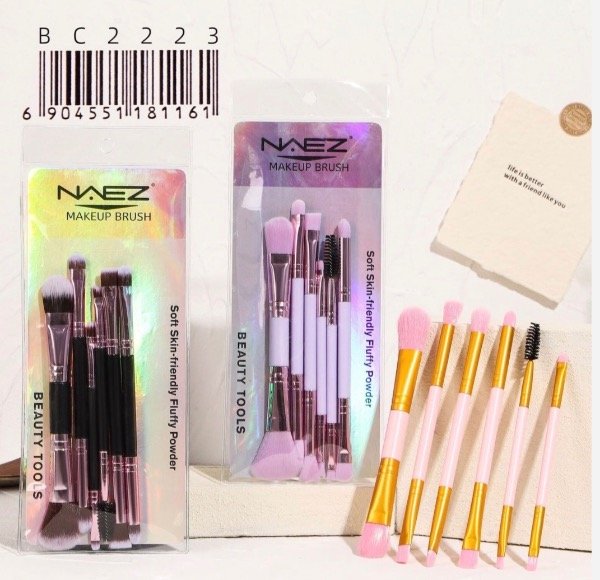 Producto - Kit de brochas doble Naez