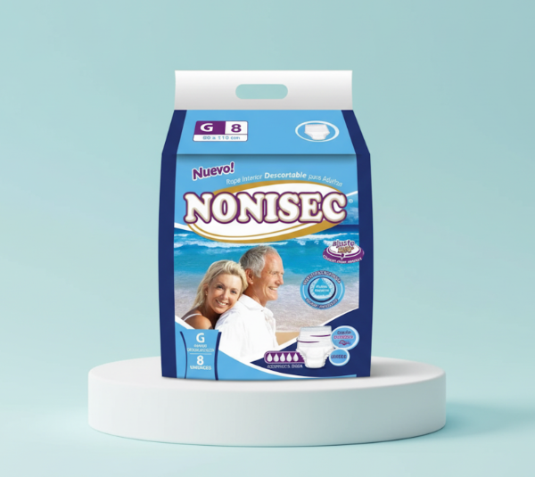 Producto - Nonisec Ropa Interior GRANDE x8 unidades