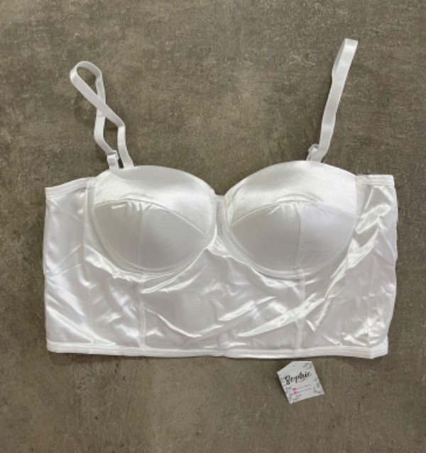 Producto - CORSET SATÉN HANA BLANCO