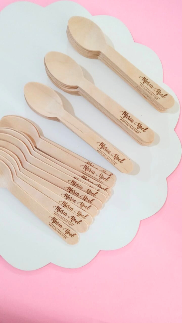 Producto - Cucharas de bambu personalizadas