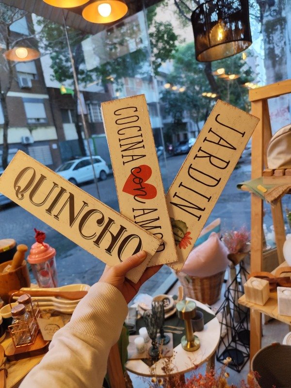 Producto - Cartelitos