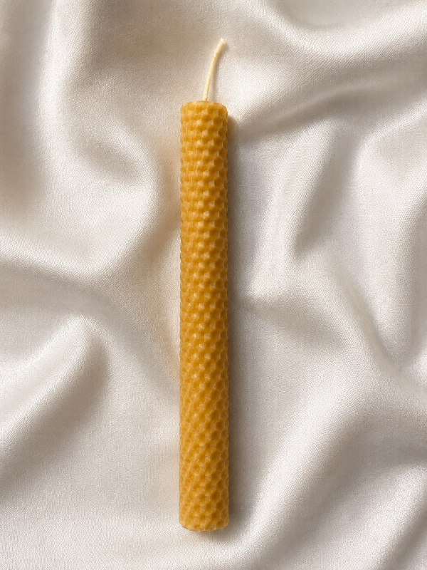 Producto - Vela XL de cera de abejas 20cm