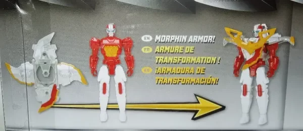Producto - Power Rangers Ninja Steel Armored Robo Red Zord Alto 13 cm - 2
