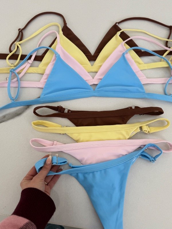 Producto - Bikini Darlon embolsada Rosa pastel - 2