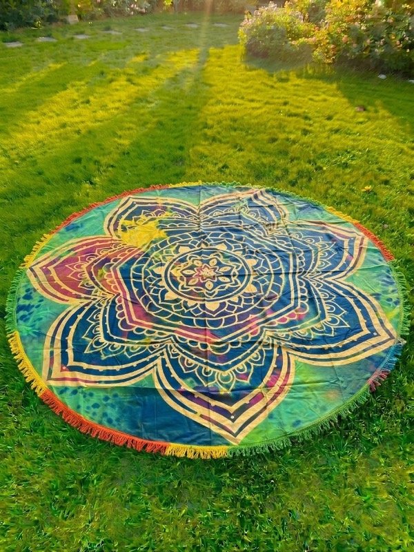 Producto - Manta circular mandala - 0